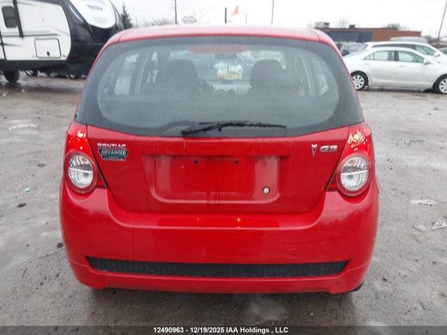 12490963 :رقم المزاد ، 3G2TC6DE6AL112355 vin ، 2010 Pontiac G3 Wave Se مزاد بيع