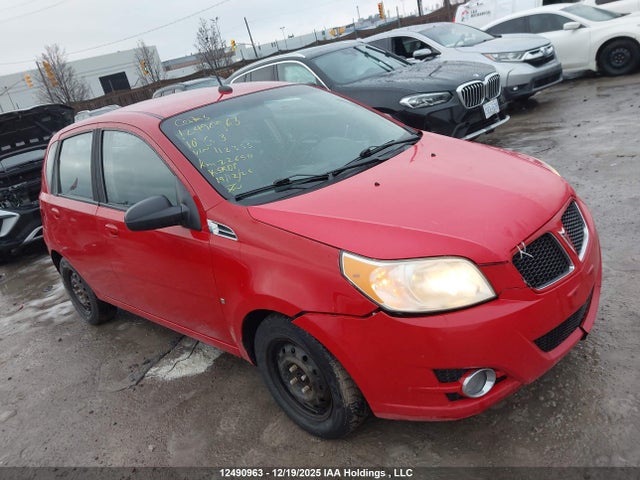 12490963 :رقم المزاد ، 3G2TC6DE6AL112355 vin ، 2010 Pontiac G3 Wave Se مزاد بيع