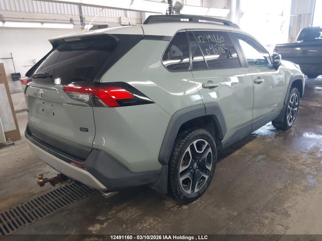 12491160 :رقم المزاد ، 2T3J1RFV6KC040785 vin ، 2019 Toyota Rav4 Trail مزاد بيع