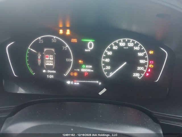 12491162 :رقم المزاد ، 2HGFE4F87SH009746 vin ، 2025 Honda Civic Hybrid Sport/sport Touring مزاد بيع