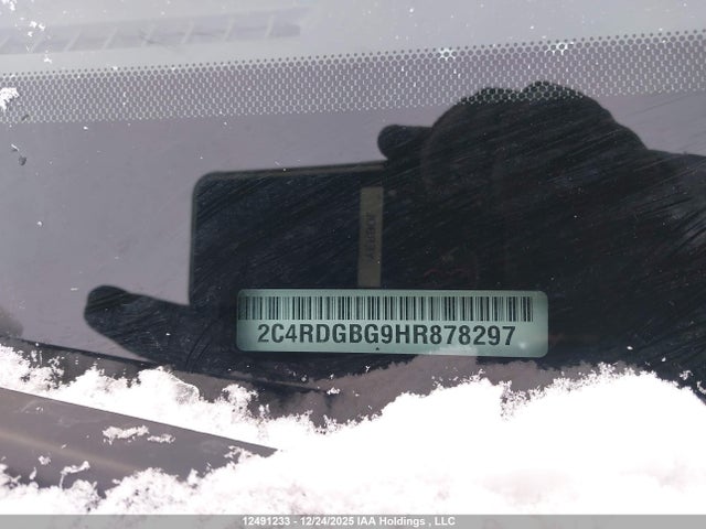 2C4RDGBG9HR878297 Dodge Grand Caravan Se