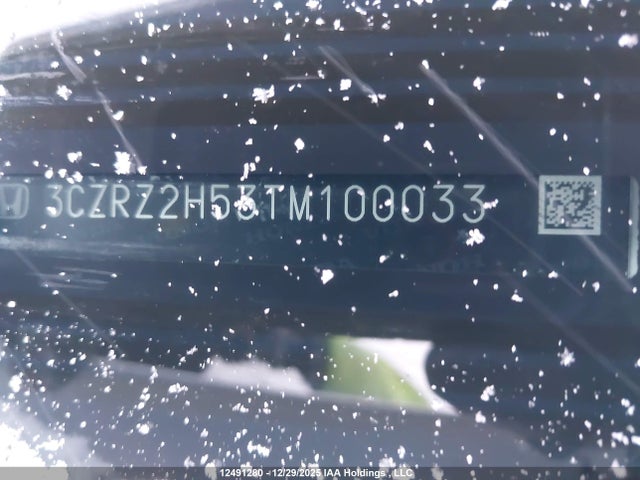 3CZRZ2H53TM100033 Honda HR-V