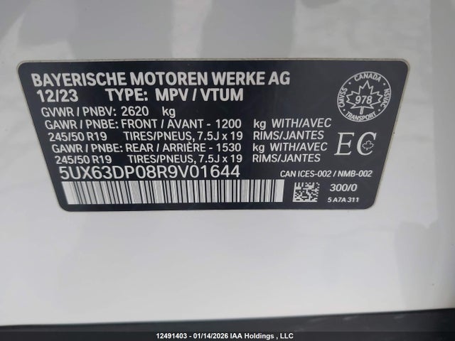 5UX63DP08R9V01644 BMW X3 Xdrive30e