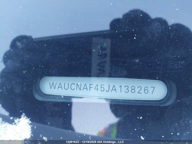 WAUCNAF45JA138267 Audi A4 Technik