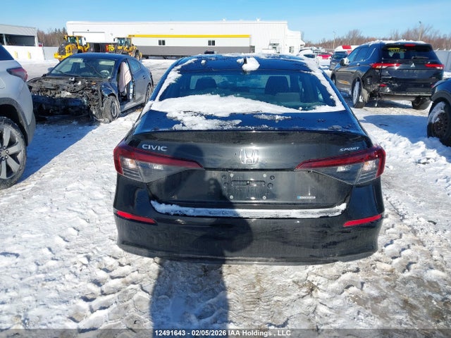 2025 Honda Civic Hybrid Sport/sport Touring მანქანა იყიდება აუქციონზე, vin: 2HGFE4F80SH003187, აუქციონის ნომერი: 12491643