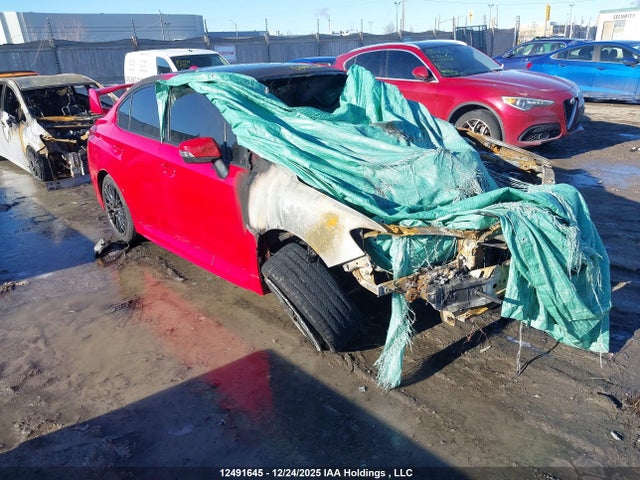 12491645 :رقم المزاد ، JF1VA2W69J9815925 vin ، 2018 Subaru Wrx Sti Sport-tech W/wing مزاد بيع