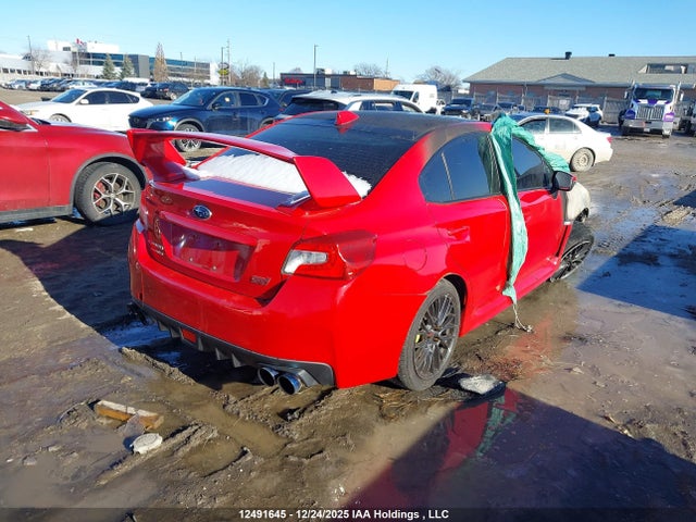 12491645 :رقم المزاد ، JF1VA2W69J9815925 vin ، 2018 Subaru Wrx Sti Sport-tech W/wing مزاد بيع