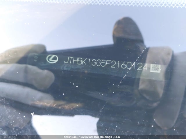 JTHBK1GG5F2160124 Lexus Es 350 350