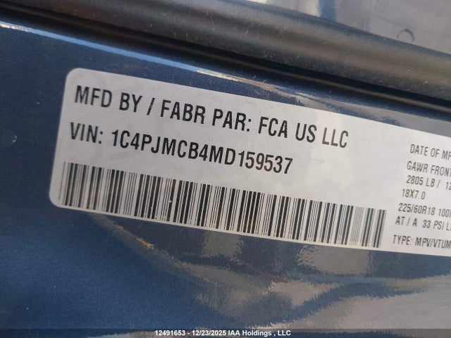 Jeep Cherokee 80th Anniversary Edition 2021 1C4PJMCB4MD159537 Image 9