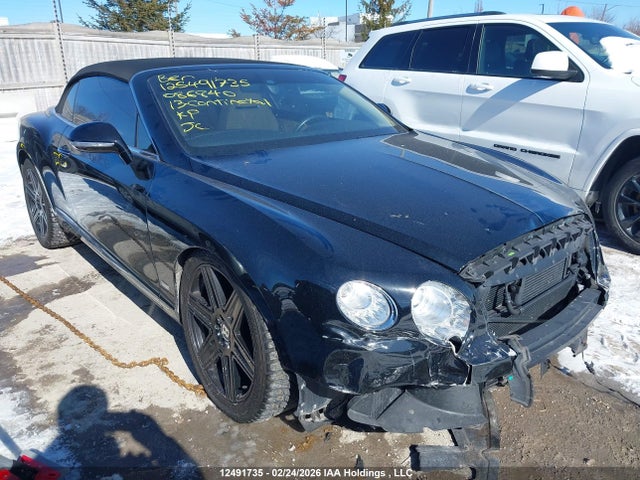 Aukcja sprzedaży 2013 Bentley Continental Gtc Gtc, vin: SCBGU3ZA0DC086840, numer aukcji: 12491735