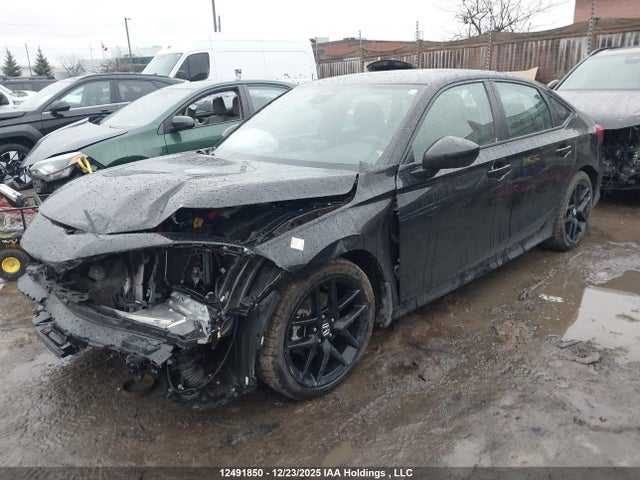 12491850 :رقم المزاد ، 2HGFE4F8XSH009756 vin ، 2025 Honda Civic Hybrid Sport/sport Touring مزاد بيع