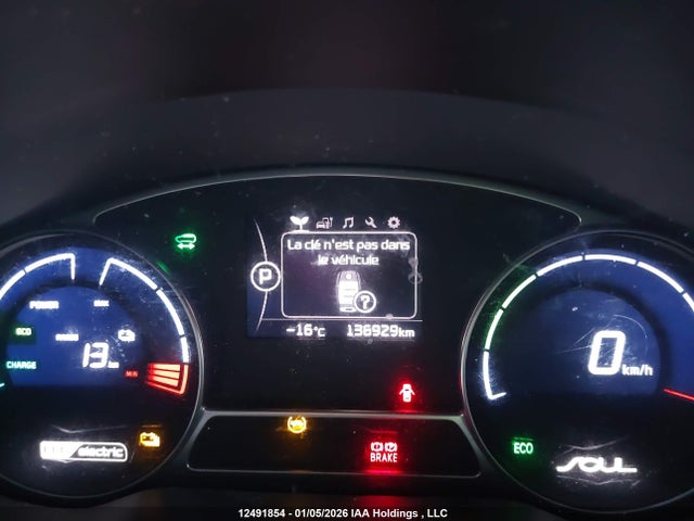 KNDJR3AE6K7037828 KIA Soul Ev Luxury