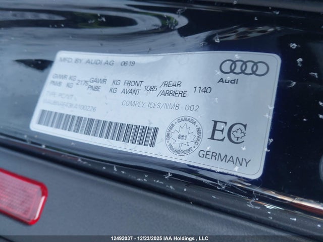WAUBNAF43KA100226 Audi A4 Allroad 45 Progressiv