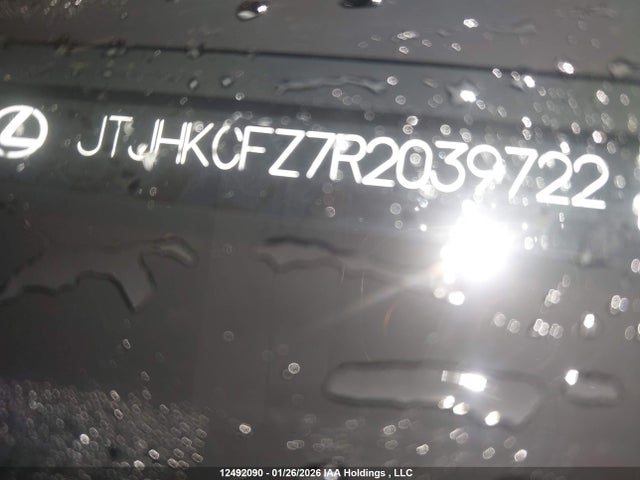 JTJHKCFZ7R2039722 Lexus Nx 450h Luxury/450h F Sport