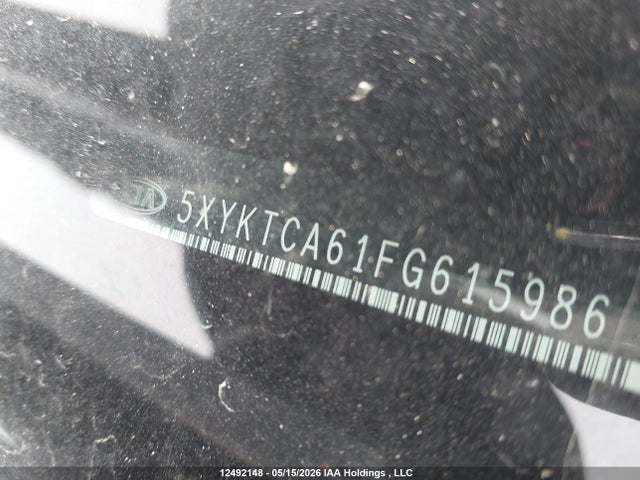 5XYKTCA61FG615986 KIA SORENTO LX