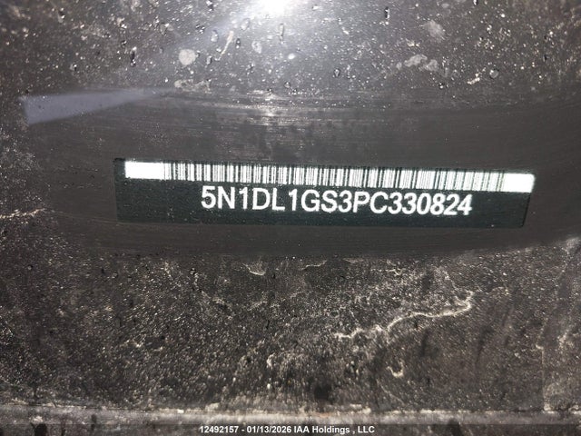 5N1DL1GS3PC330824 Infiniti Qx60 Sensory