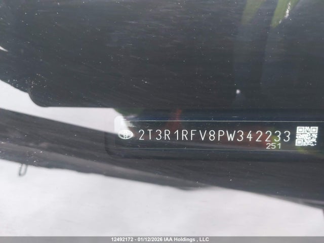 12492172 :رقم المزاد ، 2T3R1RFV8PW342233 vin ، 2023 Toyota Rav4 Xle/xle Premium مزاد بيع
