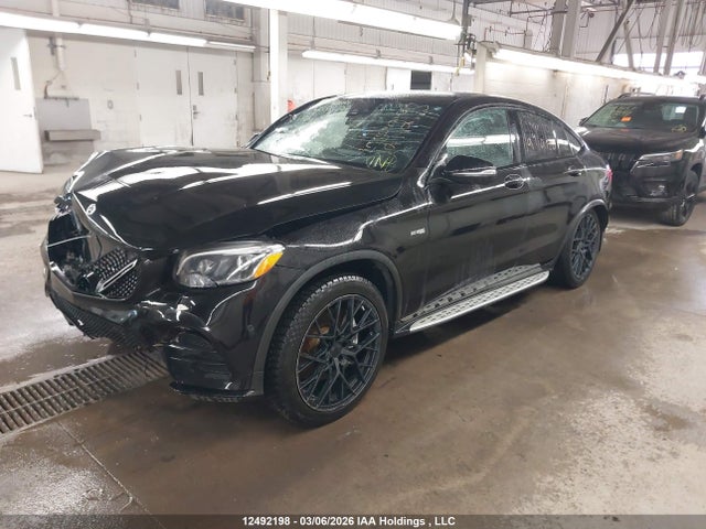 12492198 :رقم المزاد ، WDC0J6EB7JF294645 vin ، 2018 Mercedes-benz Glc Coupe 43 4matic Amg مزاد بيع