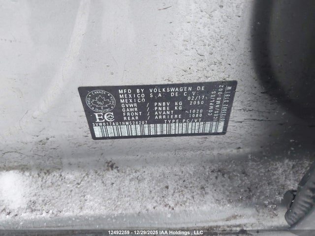 Aukcja sprzedaży 2017 Volkswagen Golf Sportwagen S, vin: 3VW017AU1HM528207, numer aukcji: 12492259