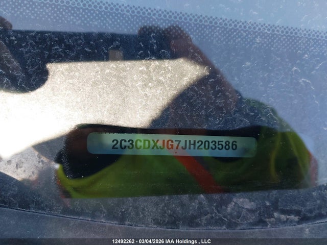 2C3CDXJG7JH203586 Dodge CHARGER GT