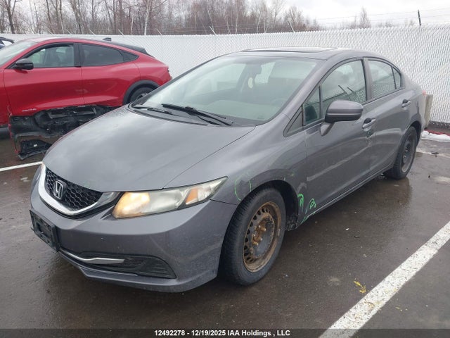 12492278 :رقم المزاد ، 2HGFB2F5XFH061316 vin ، 2015 Honda Civic Ex 4dr مزاد بيع