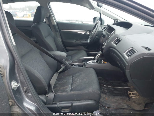 12492278 :رقم المزاد ، 2HGFB2F5XFH061316 vin ، 2015 Honda Civic Ex 4dr مزاد بيع