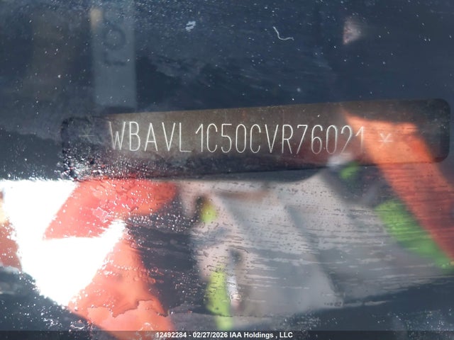 Продаж на аукціоні авто 2012 Bmw X1, vin: WBAVL1C50CVR76021, номер лоту: 12492284