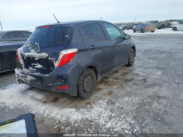 12492291 :رقم المزاد ، VNKKTUD39EA002513 vin ، 2014 Toyota Yaris مزاد بيع