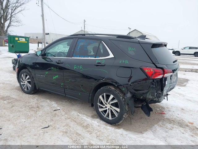 2022 Chevrolet Equinox Lt მანქანა იყიდება აუქციონზე, vin: 3GNAXUEV2NL307859, აუქციონის ნომერი: 12492453