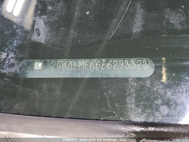 2GKALMEK6E6293323 GMC Terrain Sle