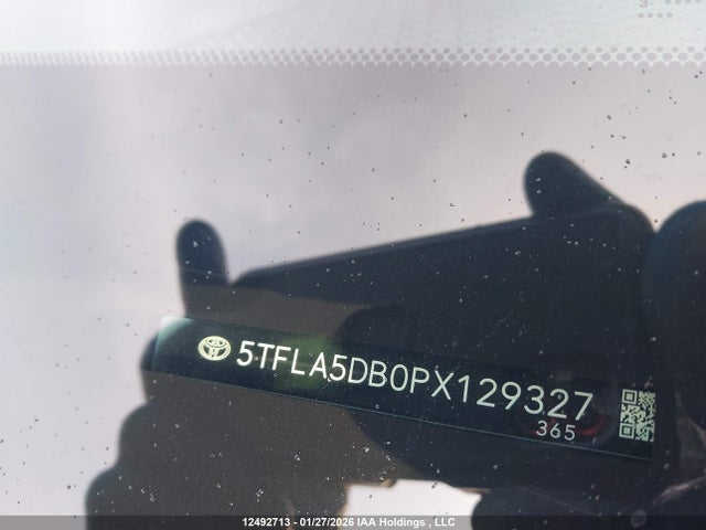 5TFLA5DB0PX129327 Toyota Tundra Crewmax Sr/crewmax Sr5