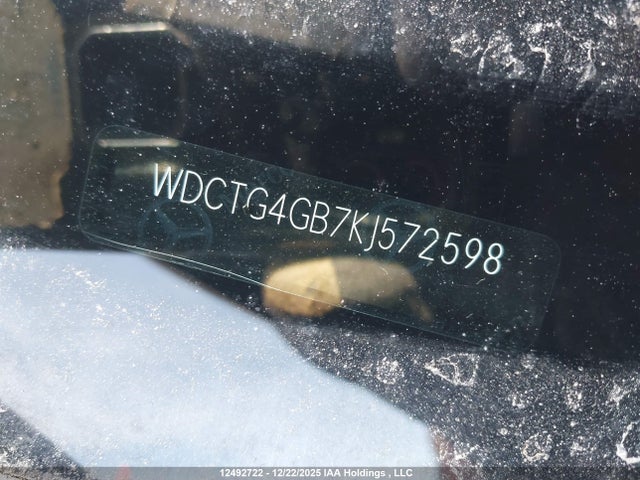 WDCTG4GB7KJ572598 Mercedes-Benz Gla 250 4matic