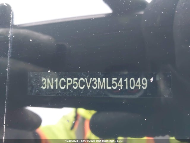 3N1CP5CV3ML541049 Nissan KICKS SV