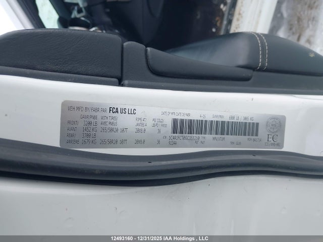 1C4RJFCT0GC355210 Jeep Grand Cherokee Overland