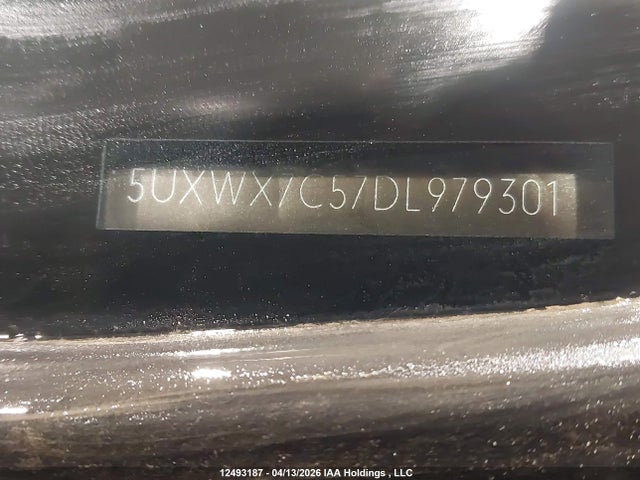 Aukcja sprzedaży 2013 Bmw X3 Xdrive35i, vin: 5UXWX7C57DL979301, numer aukcji: 12493187