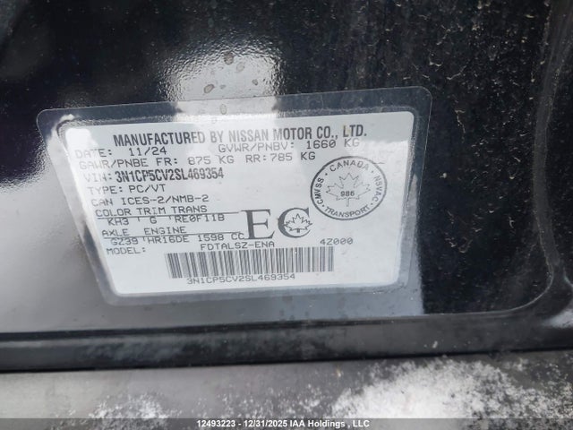 3N1CP5CV2SL469354 Nissan Kicks