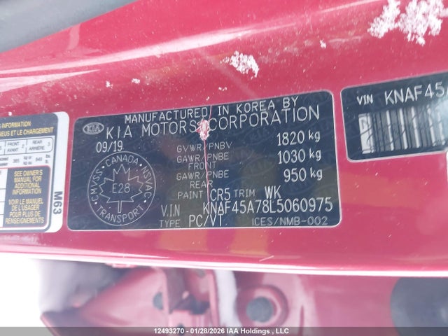 KNAF45A78L5060975 KIA Forte5 Gt/gt Limited