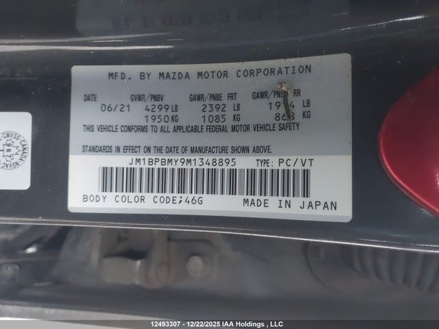 JM1BPBMY9M1348895 Mazda Mazda3 Gt W/turbo