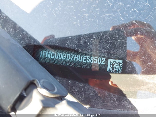 1FMCU0GD7HUE58502 Ford ESCAPE SE
