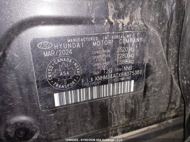KMHM34ACXRA075381 Hyundai Ioniq 6 Preferred Long Range