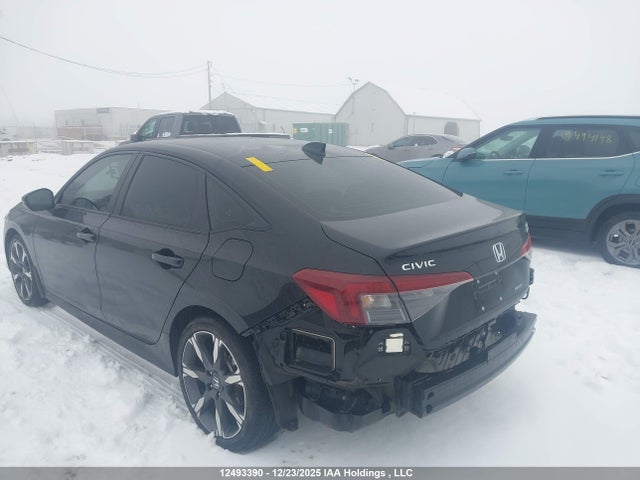 12493390 :رقم المزاد ، 2HGFE4F82SH010352 vin ، 2025 Honda Civic Hybrid Sport/sport Touring مزاد بيع