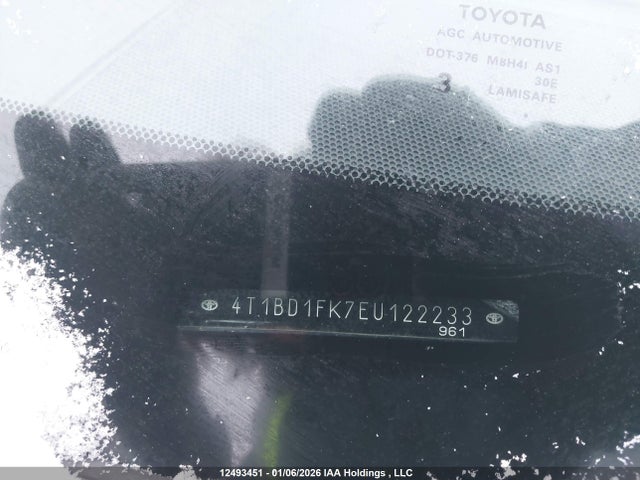 4T1BD1FK7EU122233 Toyota Camry Hybrid/le/xle