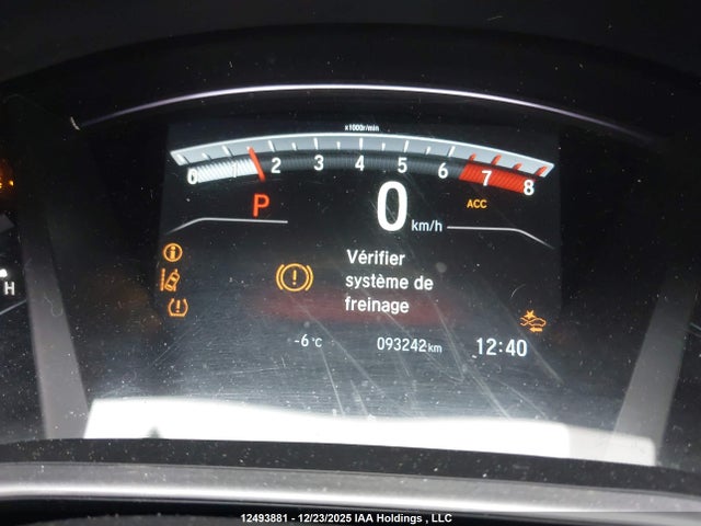 2HKRW2H89JH101344 Honda Cr-v Ex-l