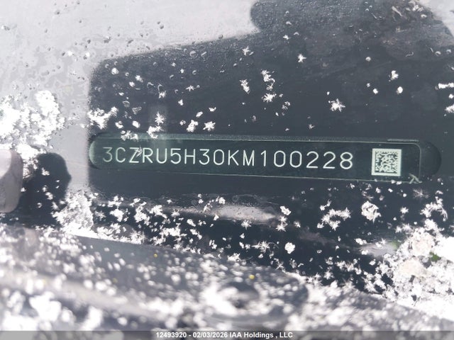 3CZRU5H30KM100228 Honda HR-V LX