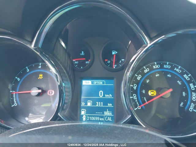 12493934 :رقم المزاد ، 1G1PF5SB2E7316399 vin ، 2014 Chevrolet Cruze Lt مزاد بيع