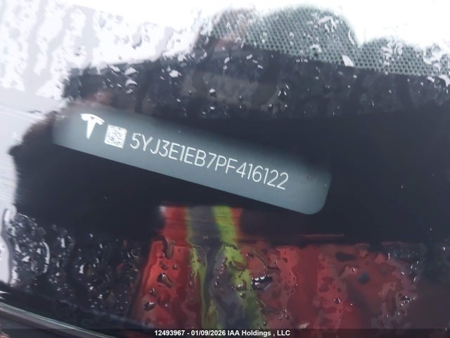 5YJ3E1EB7PF416122 Tesla Model 3 Long Range