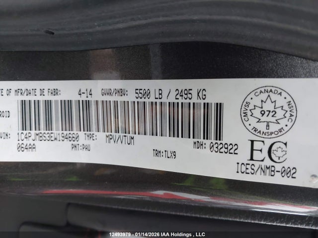 Jeep Cherokee 2014 1C4PJMBS3EW194660 Image 18