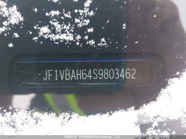JF1VBAH64S9803462 Subaru Wrx Premium
