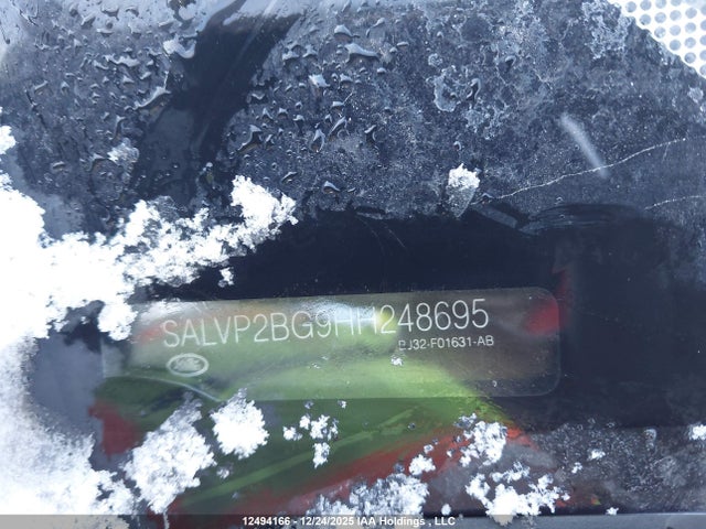 SALVP2BG9HH248695 Land Rover Range Rover Evoque Se
