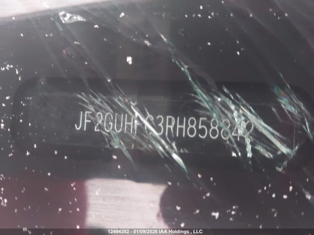 Aukcja sprzedaży 2024 Subaru Crosstrek Onyx, vin: JF2GUHFC3RH858842, numer aukcji: 12494352
